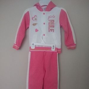Real You Toddler girls Jacket & Pant sz 4T